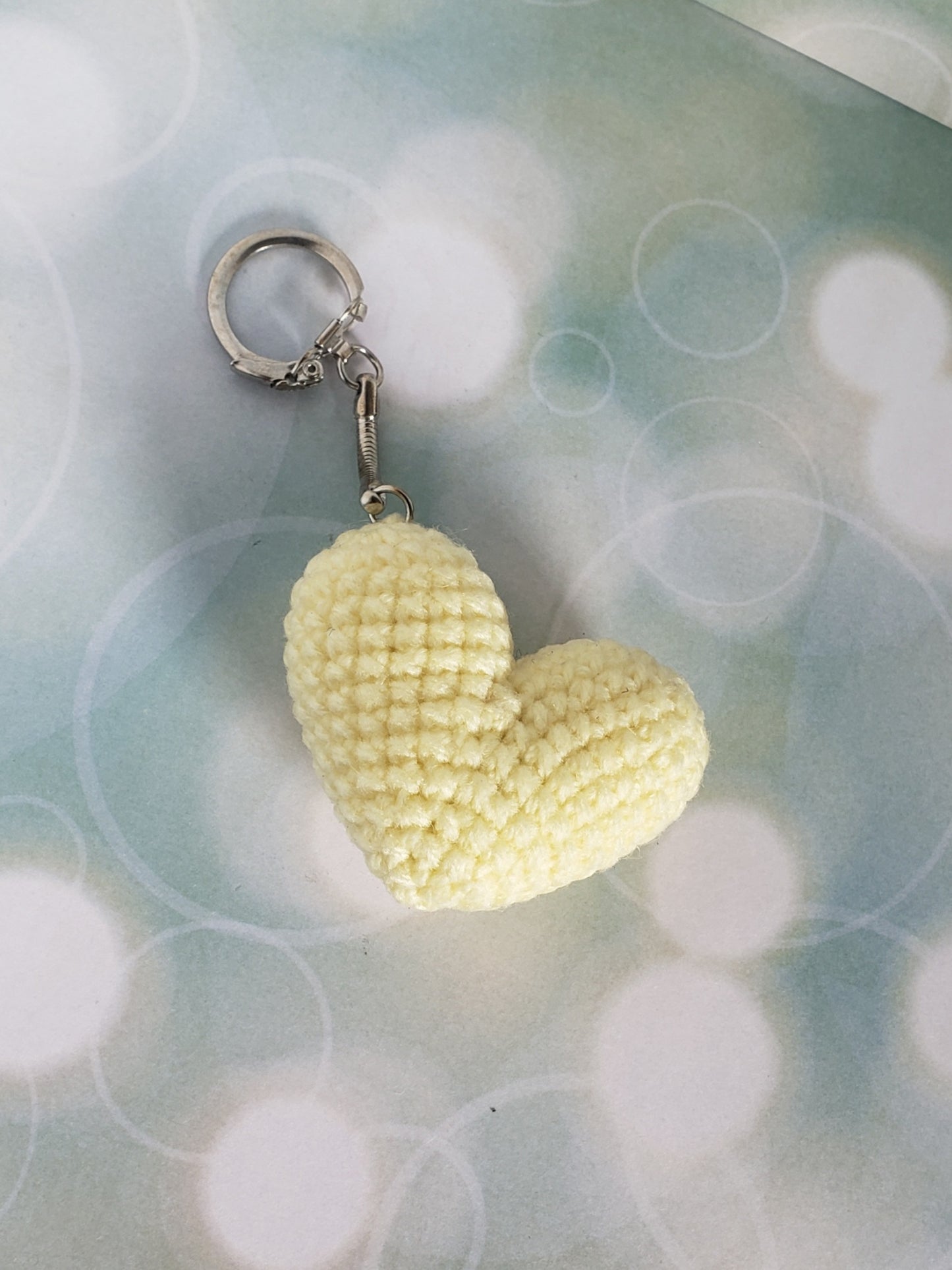 "Sunshine" Heart Keychain